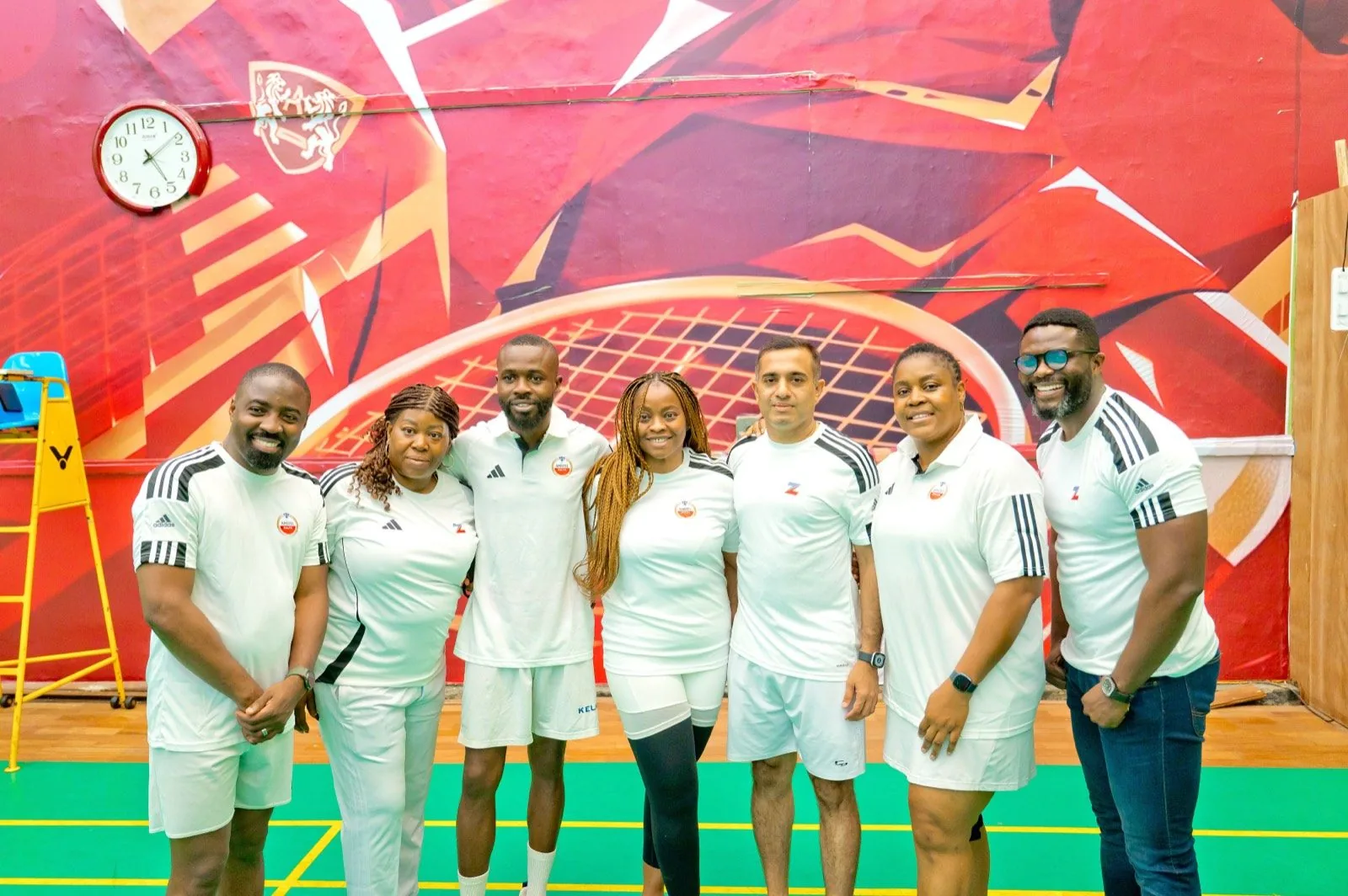 Multi-national players at the Sports Bridge integration tournament